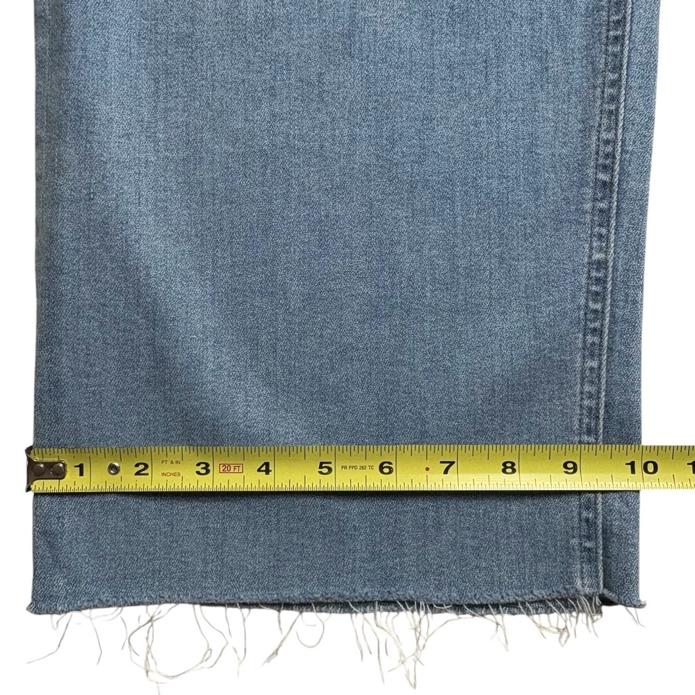 NWT Citizens of Humanity Palma High Rise Straight Leg Jeans Lisbon 34 Raw Hem - Picture 11 of 16